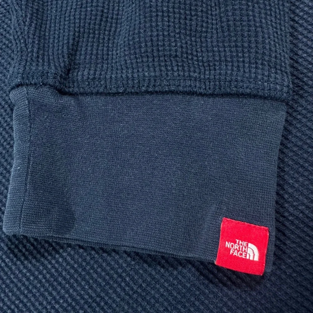 Vintage 90sThe North Face Thermal Shirt Men XL Navy Trans-Antarctica 1990 Waffle